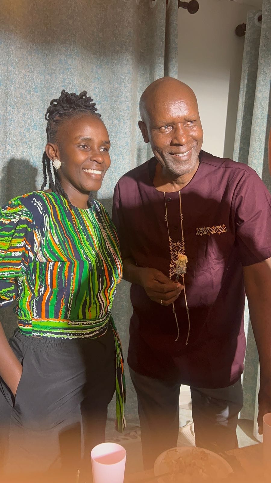 My father, Abel, is a man I love deeply, and I have very fond childhood memories with him. 